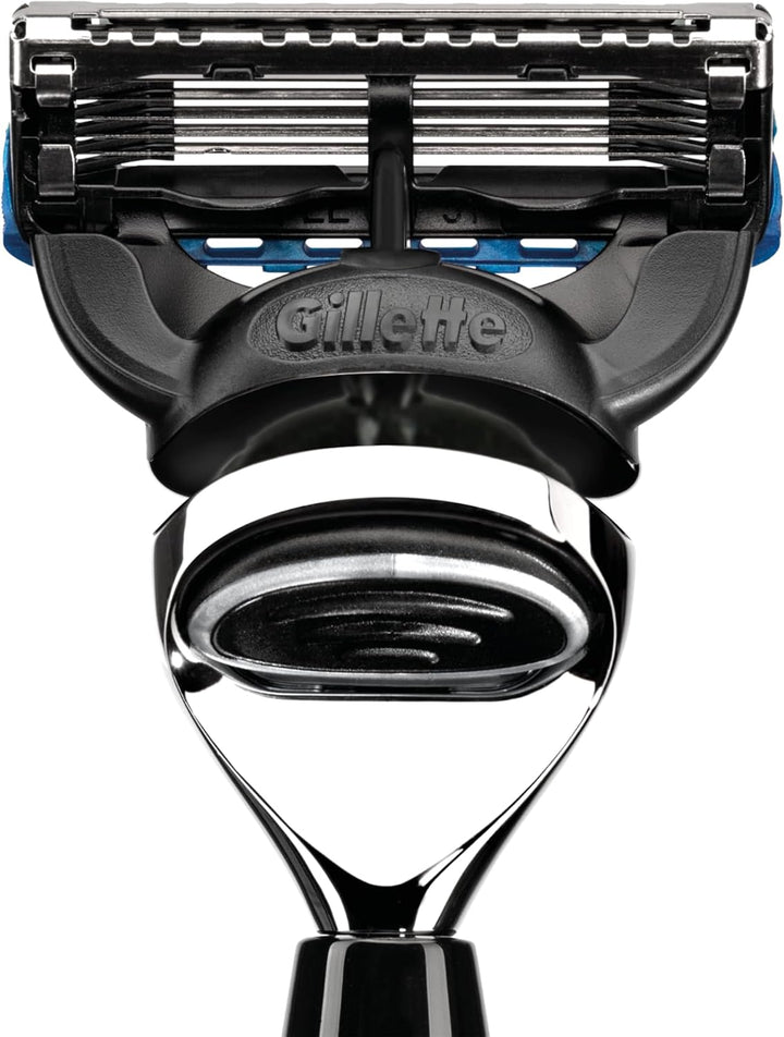 MÜHLE Nassrasierer - Kosmo Serie - kompatibel mit Gillette-Klingen - Olivenholz Klassisch, Chrom