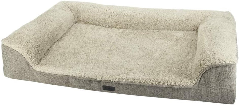 Nobby 61725 Orthopädisches Komfortsofa eckig CALBU beige; L x B x H: 80 x 52 x 18 cm