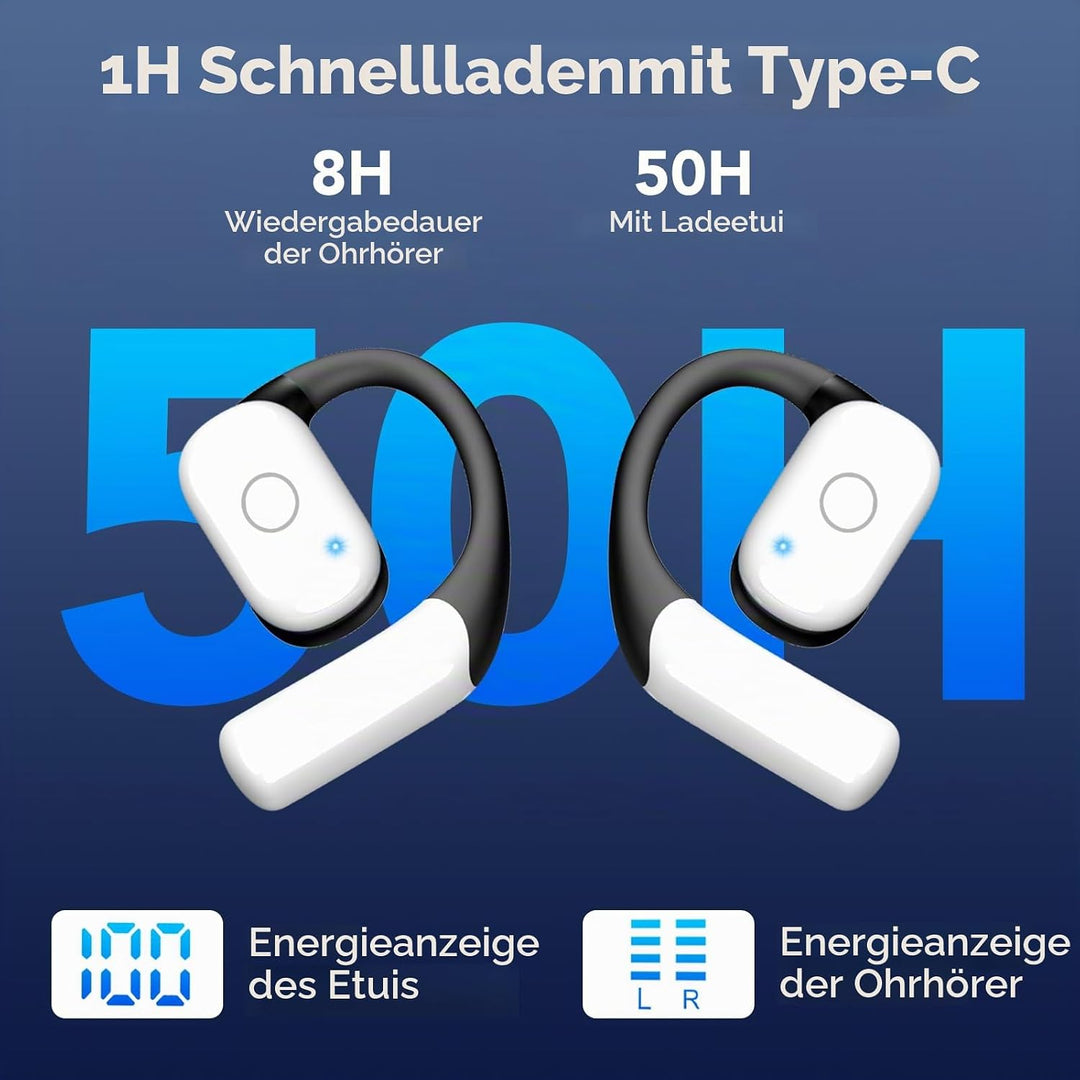 2026 KI Übersetzer Kopfhörer, 3-in-1 Bluetooth 5.4 Echtzeit Sprachübersetzer Kopfhörer mit 163 Sprac
