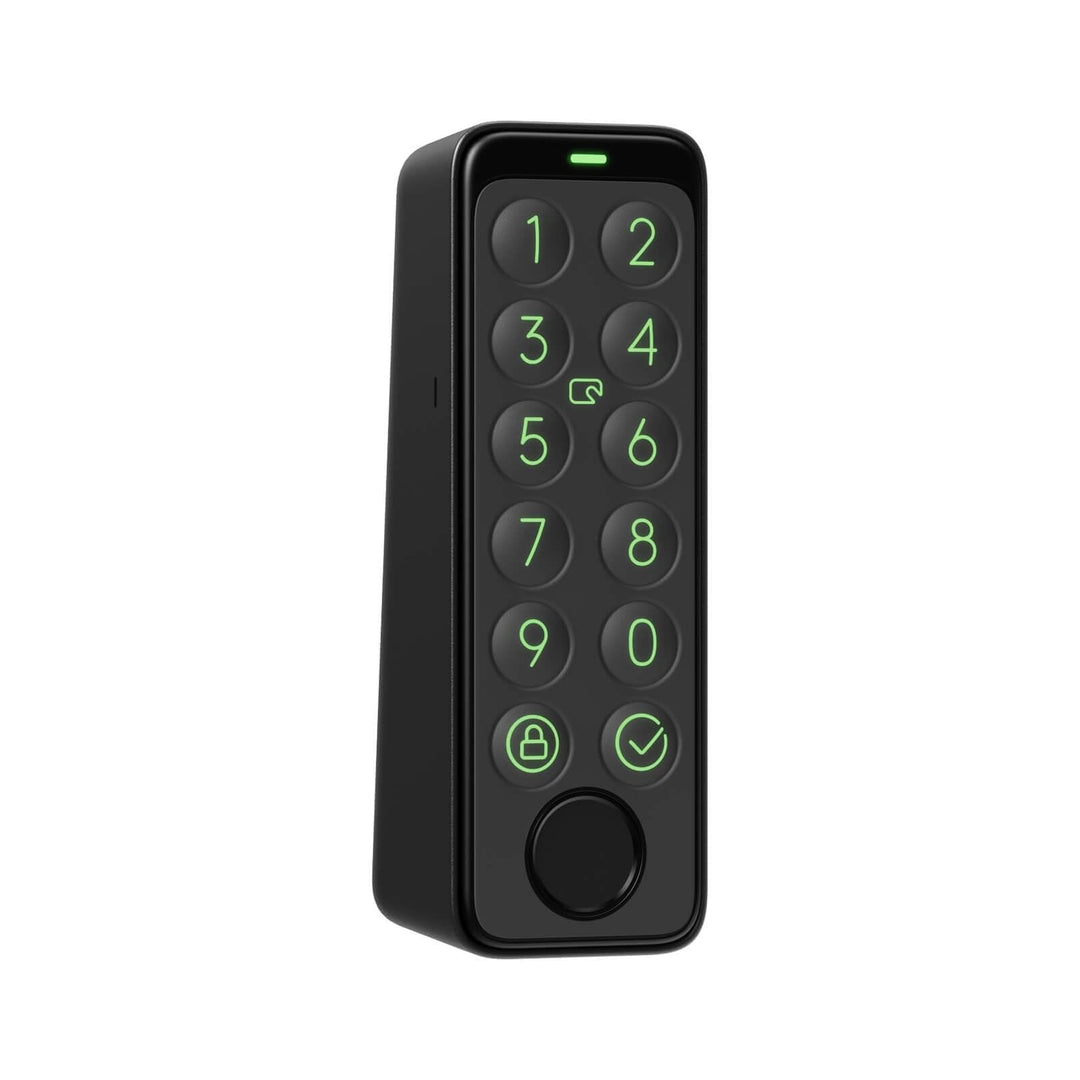 SwitchBot Keypad Touch, Smartes Tastenfeld mit Fingerabdruck-Sensor, NFC-Kartenleser, IP65 Schutzkla