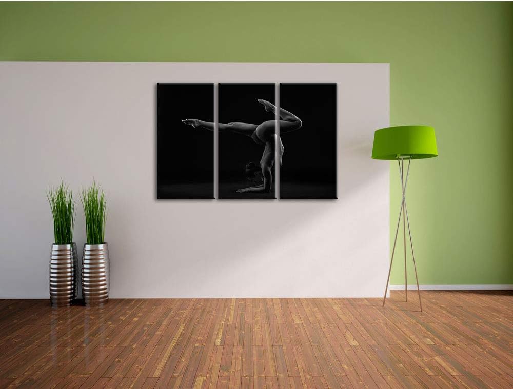 Pixxprint sexy Körper Einer Frau als Leinwandbild/Grösse: 3 Teilig (120x80) / Wandbild/Kunstdruck/fe