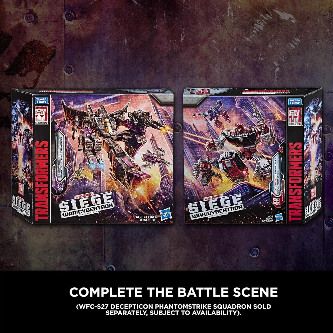 Transformers War for Cybertron WFC-S26 Autobot Alphastrike Counterforce 3-Pack Actionfiguren mit Umw