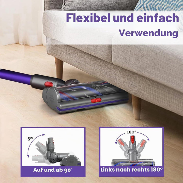 Chuancheng Verbesserter hohem Drehmoment Bürstenkopf für Dyson V7 V8 V10 V11 V15 Gen5 Detect, verwic