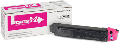 Kyocera TK-5150M Toner Magenta. Original Tonerkartusche 1T02NSBNL0. Kompatibel für ECOSYS M6035cidn,