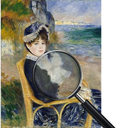 Giallobus - Bild - Druck AUF LEINWAND - Renoir - DURCH DEN Seashore - 50 x 70 cm, 50 x 70 CM