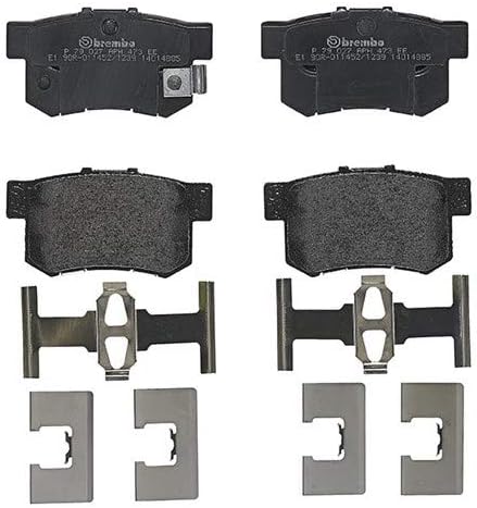 Brembo P79027 Hintere Bremsbeläge, Anzahl 4