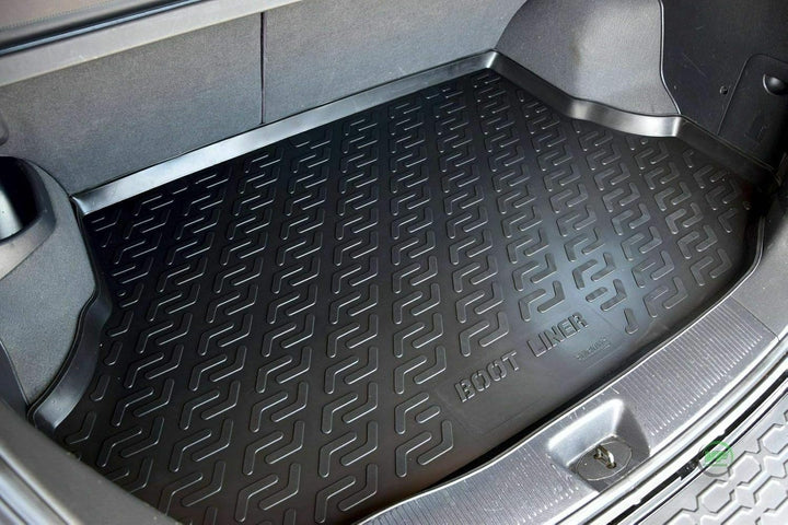J&J AUTOMOTIVE | Gummi-Kofferraumwanne Kofferraum-Schutzmatte Kompatibel mit Sorento 1, 2002-2009, A