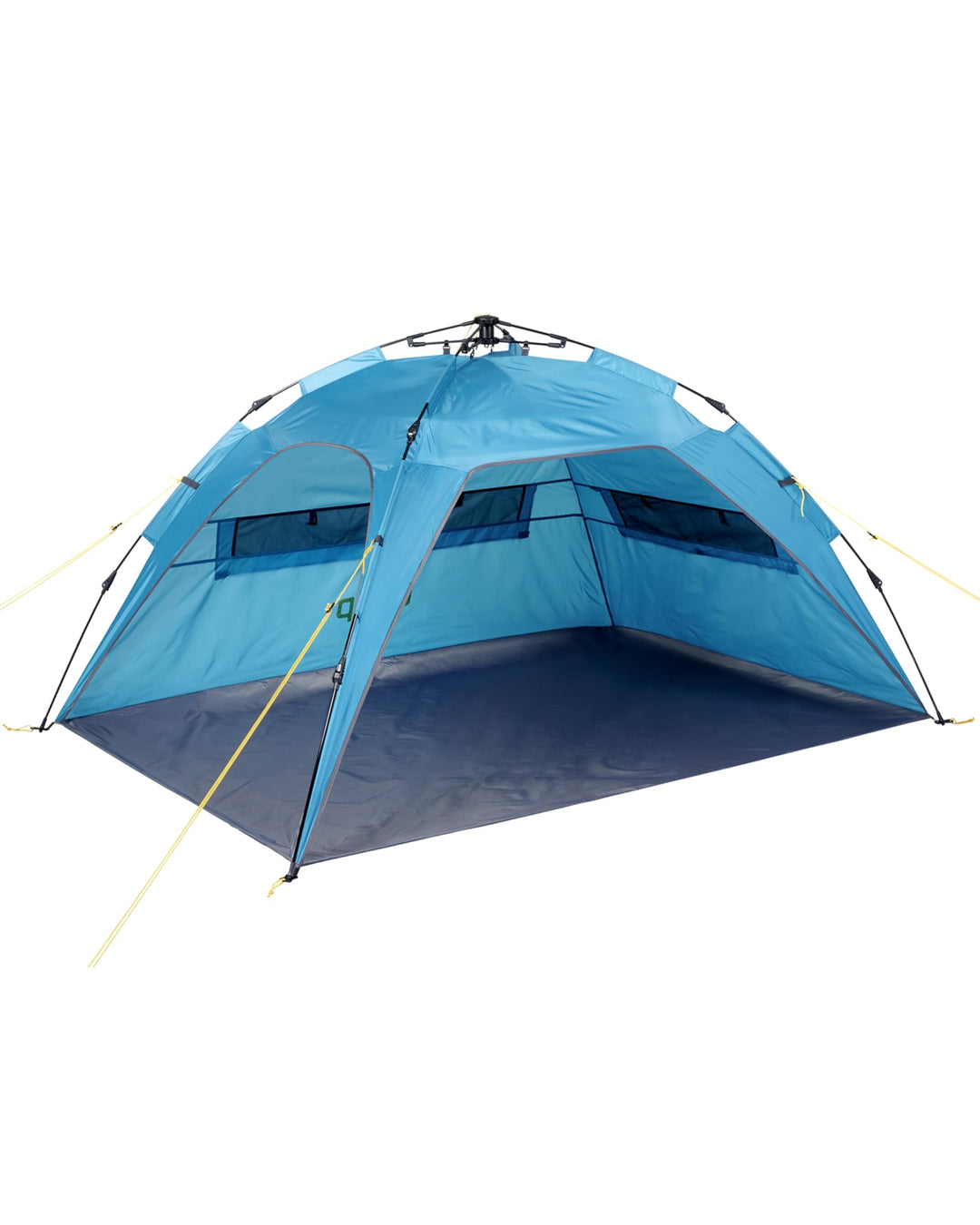 Uquip XL Buzzy Strandzelt mit UV Schutz 50+ Sonnenschutz, Windschutz oder Regenschutz für die ganze