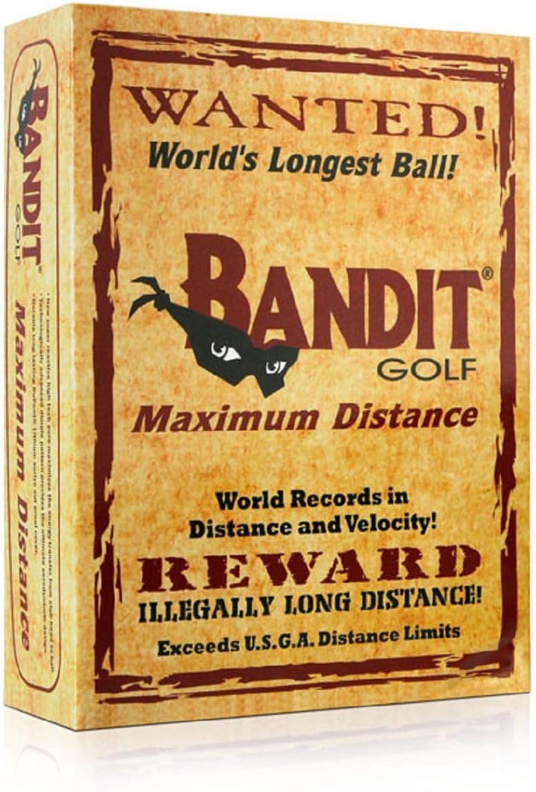 Bandit Maximum Distance Golfbälle