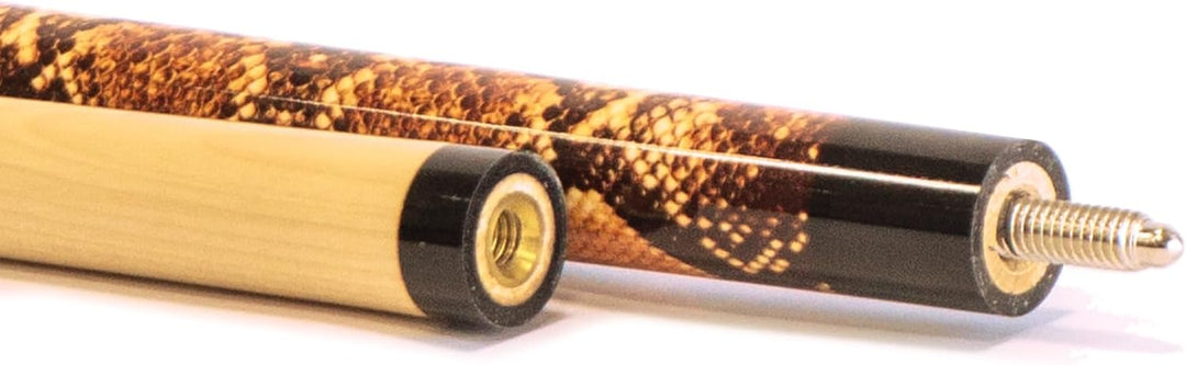 Winsport Billardqueue Animal Collection, Pool Cue, tolle Optik im Leopard, Snake und Tiger Design, G