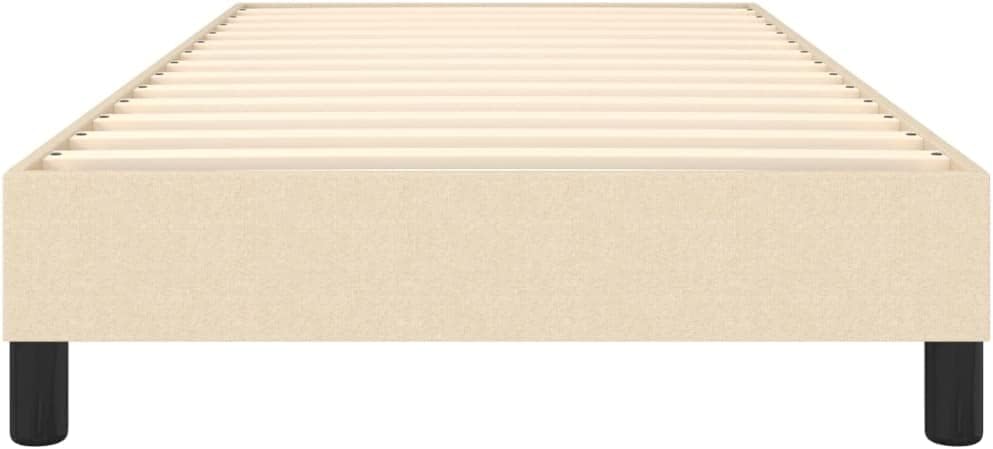 vidaXL Boxspringbett, Bettgestell mit Lattenrost, Bett Polsterbett mit Stützbeinen, Einzelbett Schla