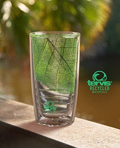 Tervis Isolierter Trinkbecher, recycelt, 473 ml, Hummeln und Hibiskus 16 Ounce Hummeln & Hibiskus, 1