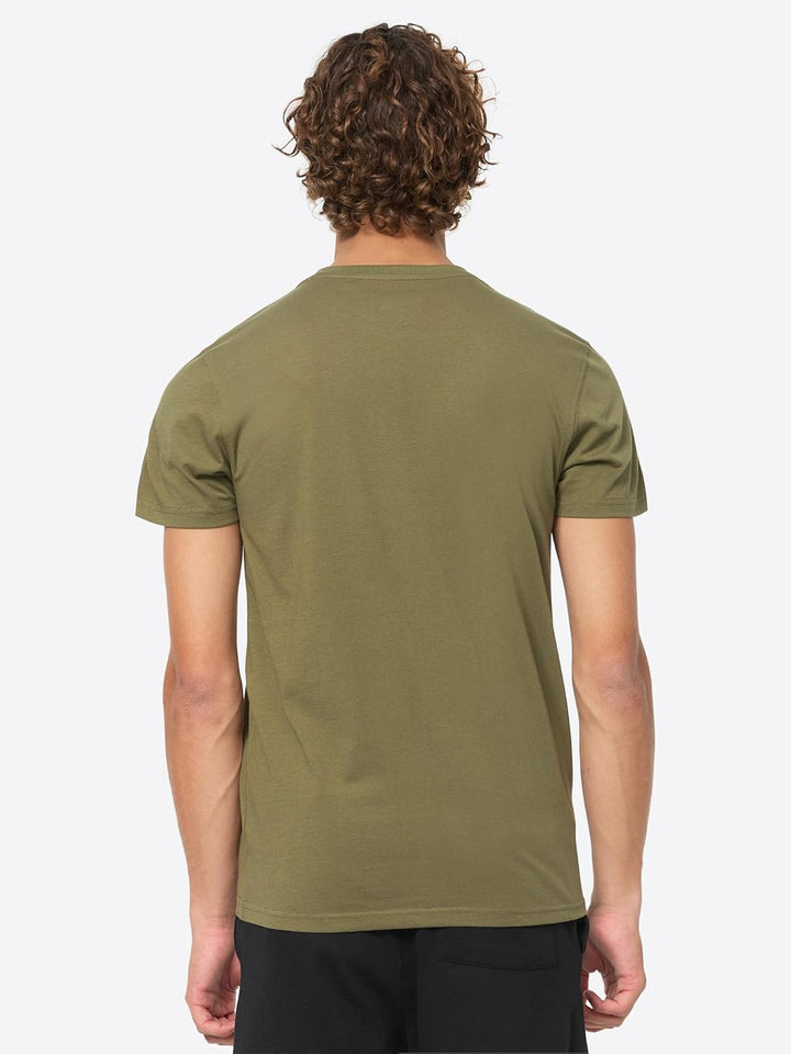 Lonsdale Herren Morham Freizeit T-Shirts L Black/Olive, L Black/Olive