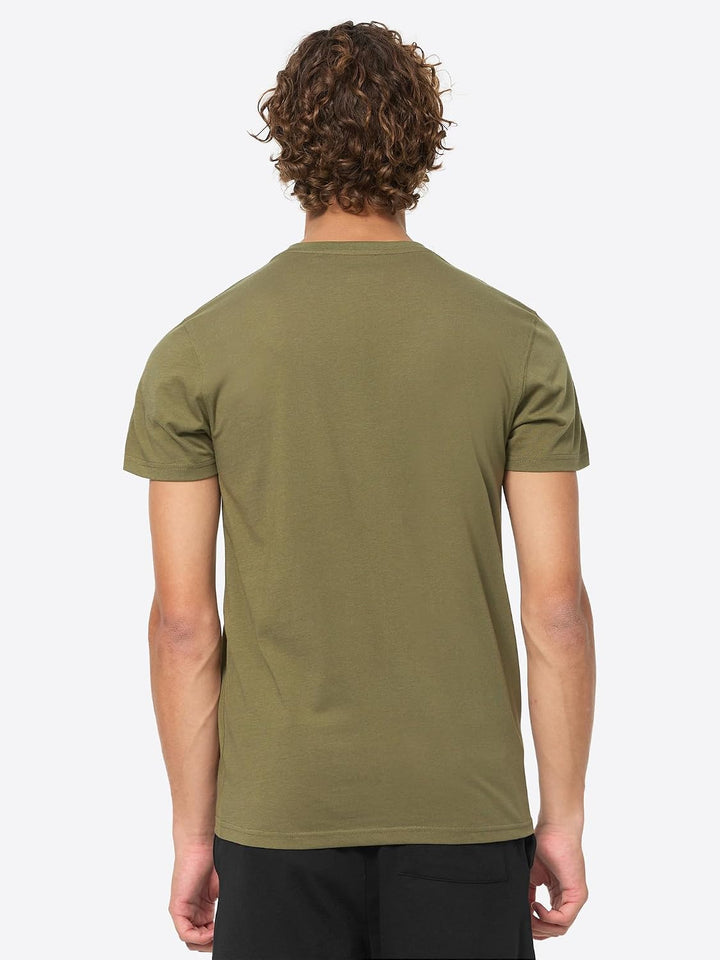 Lonsdale Herren Morham Freizeit T-Shirts S Black/Olive, S Black/Olive
