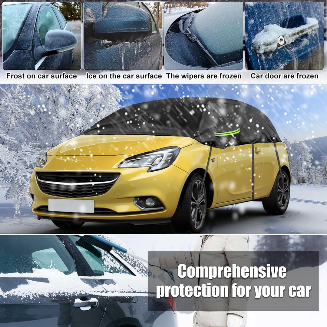 Halbgarage für 2006-2014 O-pel Corsa D, 2014-2019 O-pel Corsa E, 2019-2023 Corsa F, Schwarz Massgesc
