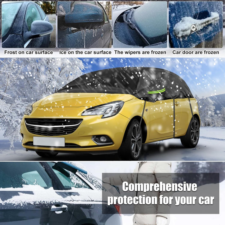 Halbgarage für 2006-2014 O-pel Corsa D, 2014-2019 O-pel Corsa E, 2019-2023 Corsa F, Schwarz Massgesc