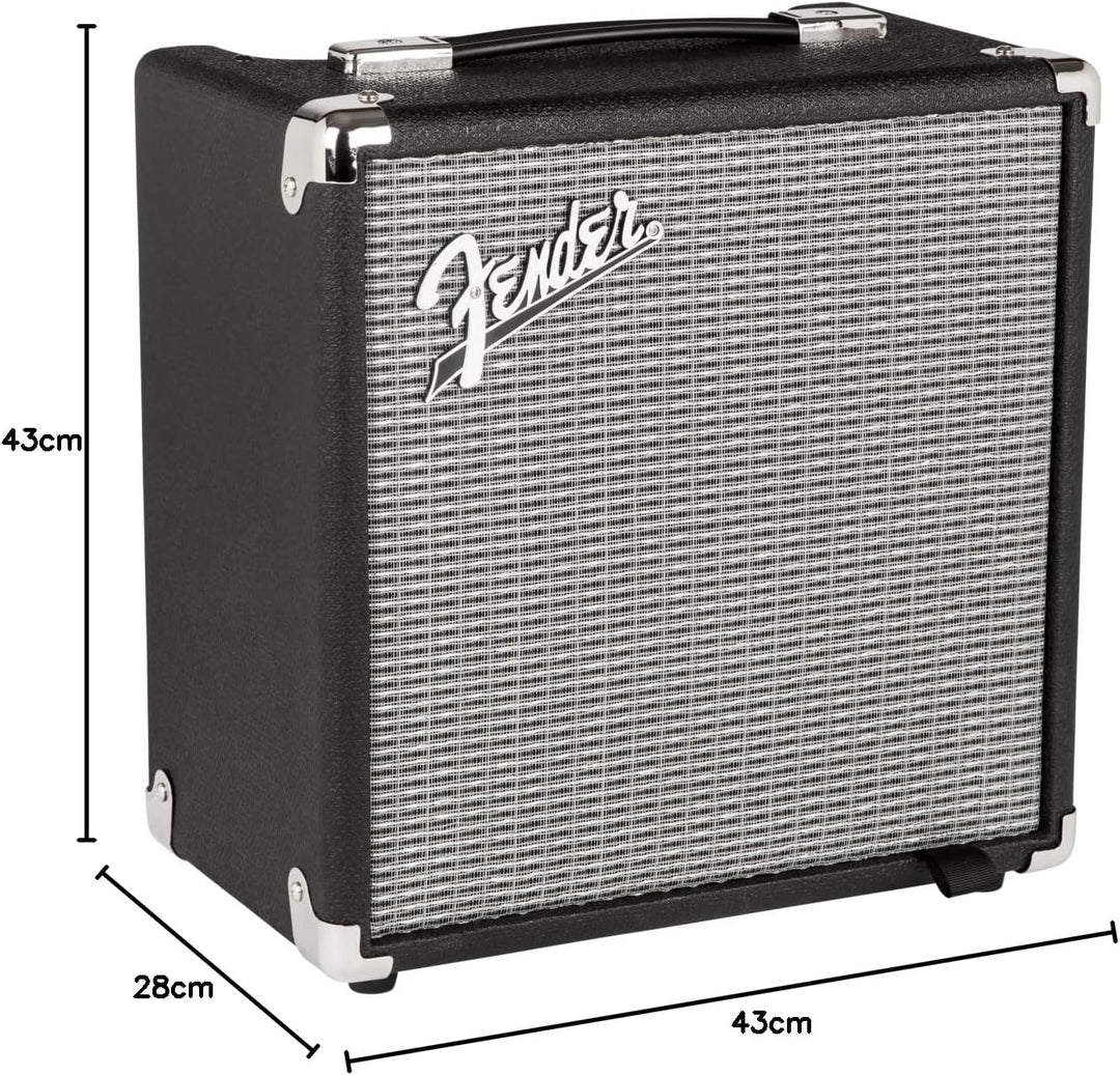 Fender Rumble 15 - 15W Combo Bassverstärker – Der perfekte Übungsverstärker, 15W