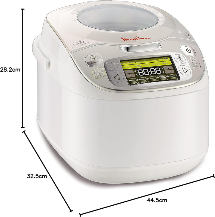 Moulinex MaxiChef Advanced Küchenmaschine, 45 Kochprogramme, nur