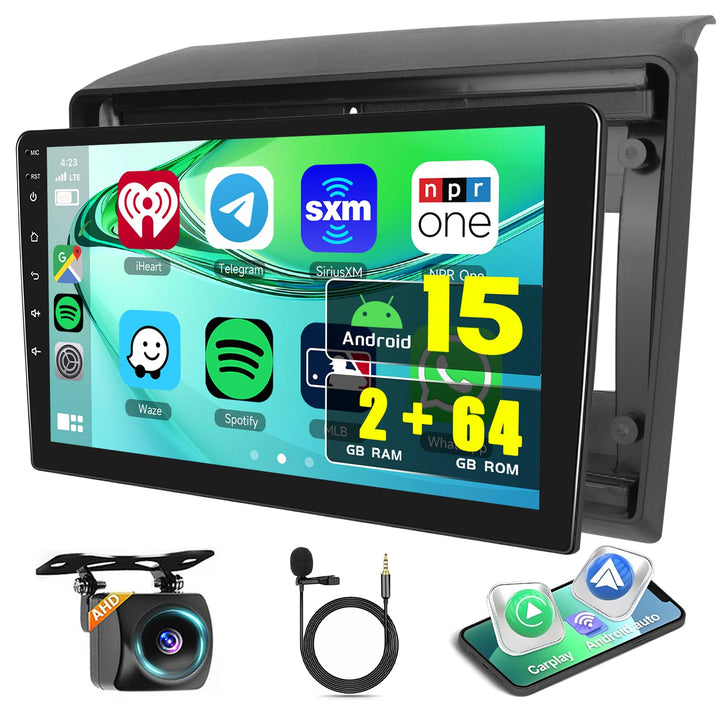 Inefala Android Autoradio für FIAT Ducato/Citroën Jumper/Peugeot Boxer 2010 | Android 15,2G+64G,9 Zo
