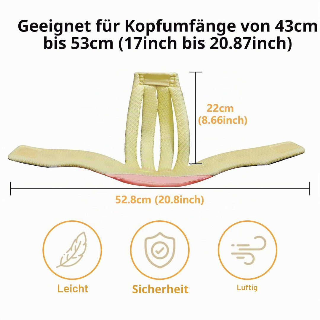 IULONEE Baby Helm Kleinkind Schutzhut Kleinkind Kopfschutz Baumwolle Hut Kleinkind Verstellbarer Sch