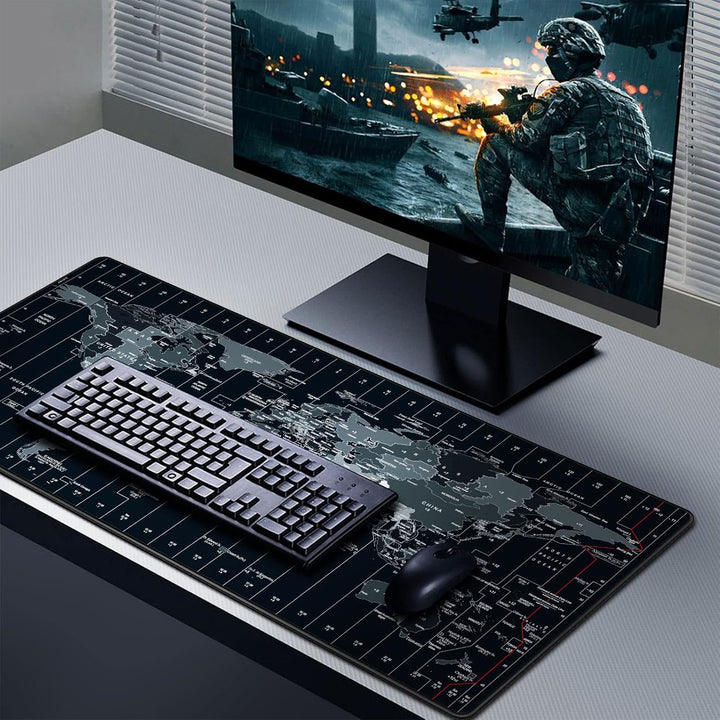 JIALONG Mauspad XXL Gaming Mousepad Gross Multifunktionales rutschfest Office Schreibtischunterlage