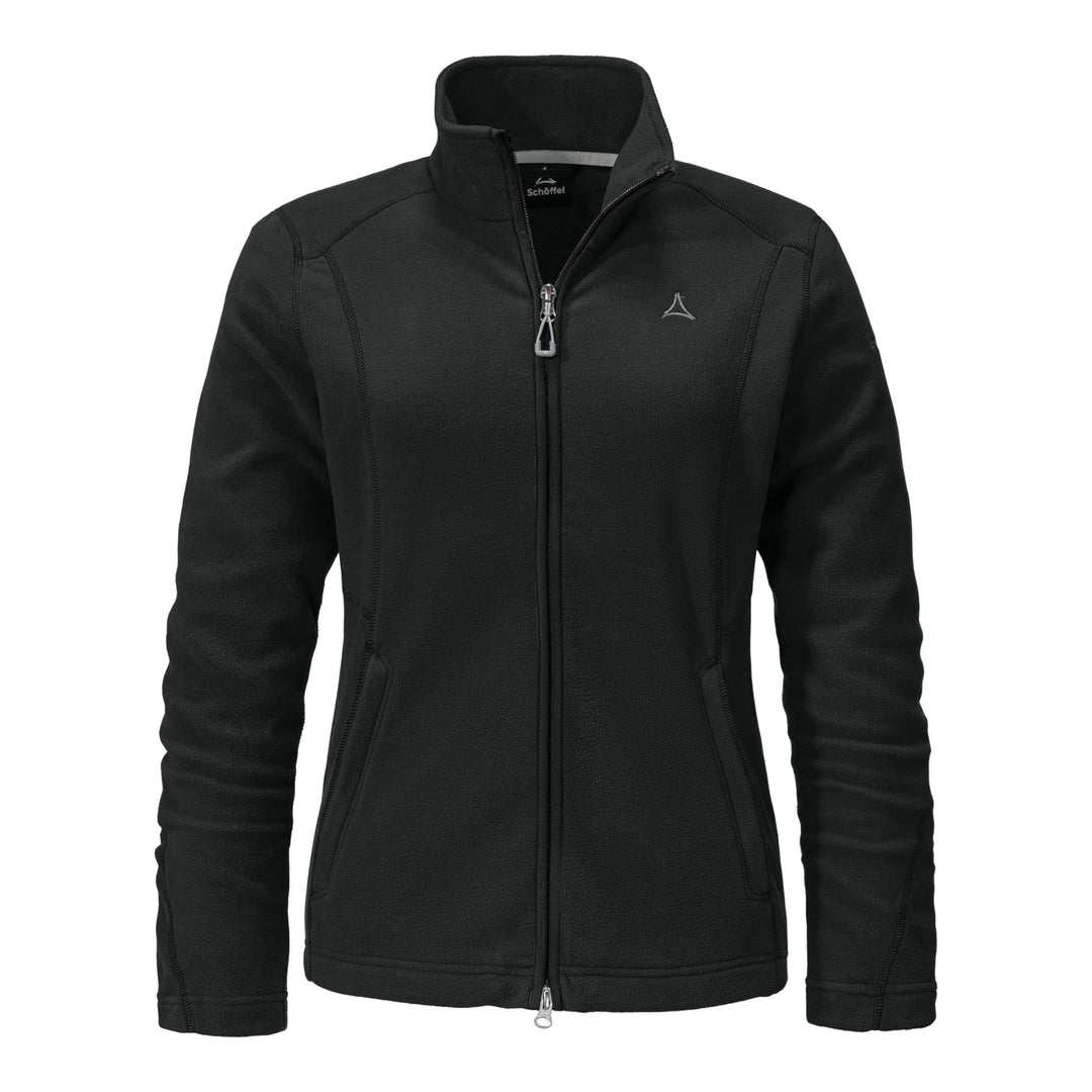 Schöffel Damen Fleece Jacket Leona3 Fleece Jacke 36 Schwarz, 36 Schwarz