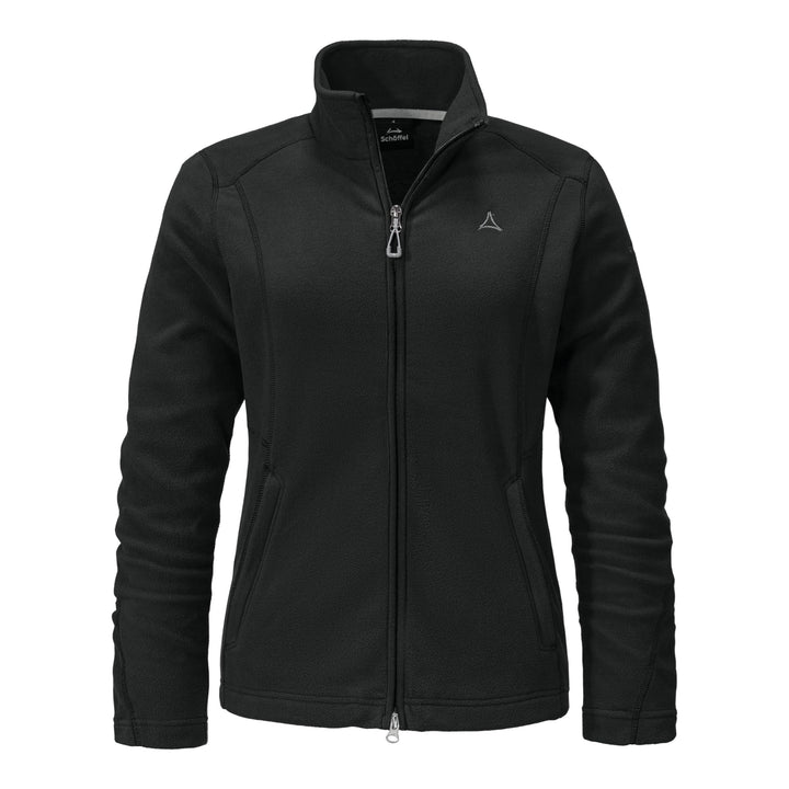 Schöffel Damen Fleece Jacket Leona3 Fleece Jacke 36 Schwarz, 36 Schwarz