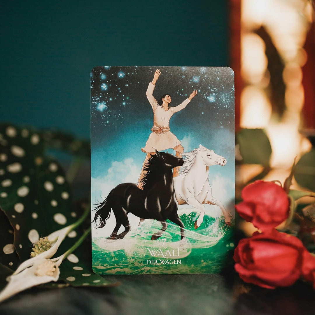 Sufi-Tarot - Der Weg des Herzens: 78 Tarotkarten mit Anleitung (Östliche Weisheit trifft westliches