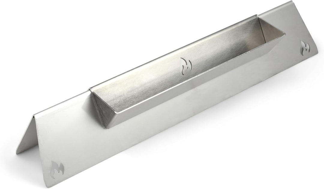Grillrost.com Das Original Edelstahl Smokerschiene | Räucherbox | Direkt auf die Aromaschiene setzen
