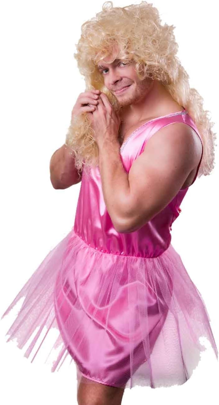 Marco Porta Zahnfee Kostüm Herren pink Ballerina Balletttänzerin Herrenkostüm Junggesellenabschied (