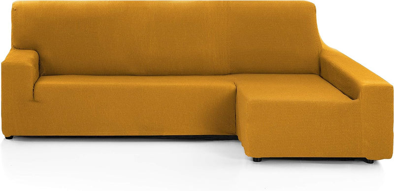 Martina Home - Bezug für Chaise Longue, Modell Túnez, Senfgelb, Eckteil rechts, Brazo derecho langer