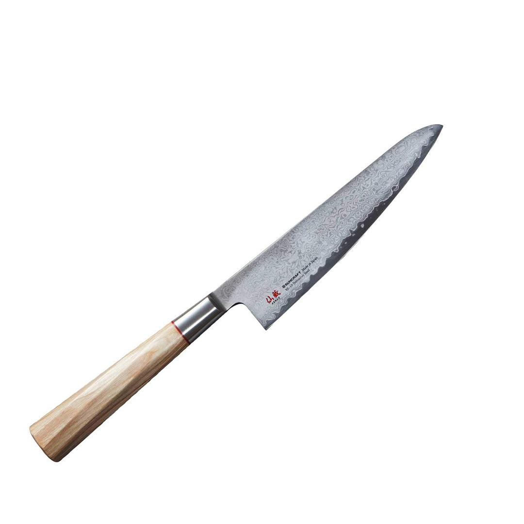 Suncraft Senzo Twisted Octagon TO-03 Santokumesser 14,3 cm, VG10 67 Lagen, 61 HRC