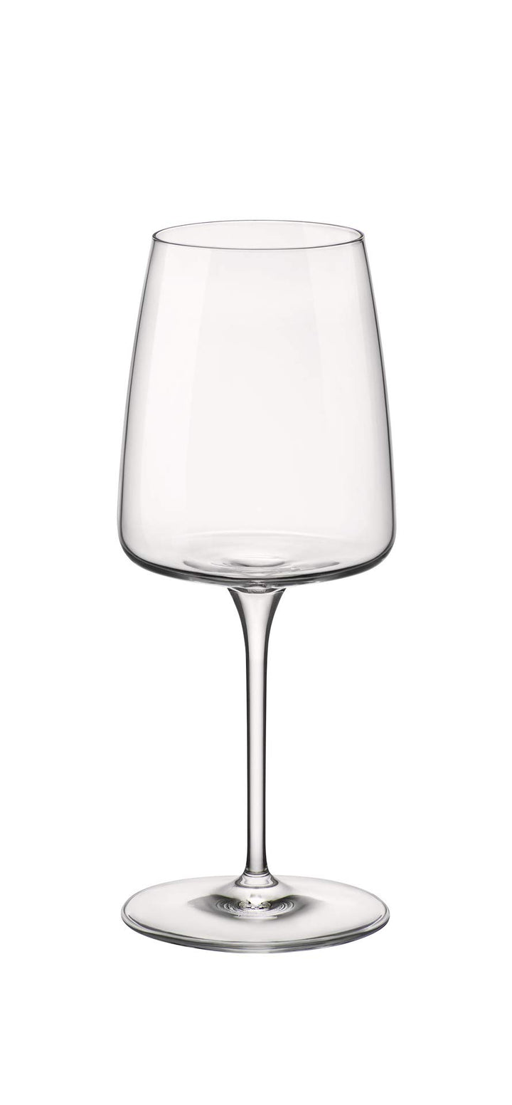 Bormioli Rocco Nexo Weingläser-Set, 6, 1 Stück, Glas, durchsichtig, (1er Pack), 6