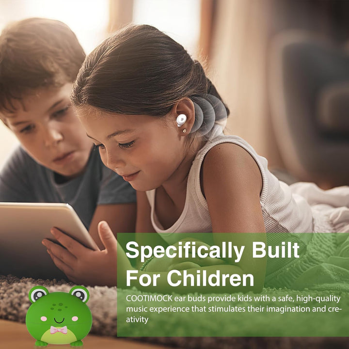 Kopfhörer Kabellos Bluetooth Kinder, 30 Std Kopfhörer für Mädchen und Jungen, Für kleine Ohren, Eing