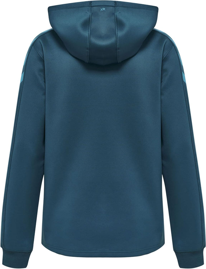 hummel Verstellbare Taille Kapuzenpullover Hmlcore Damen XS Blau, XS Blau