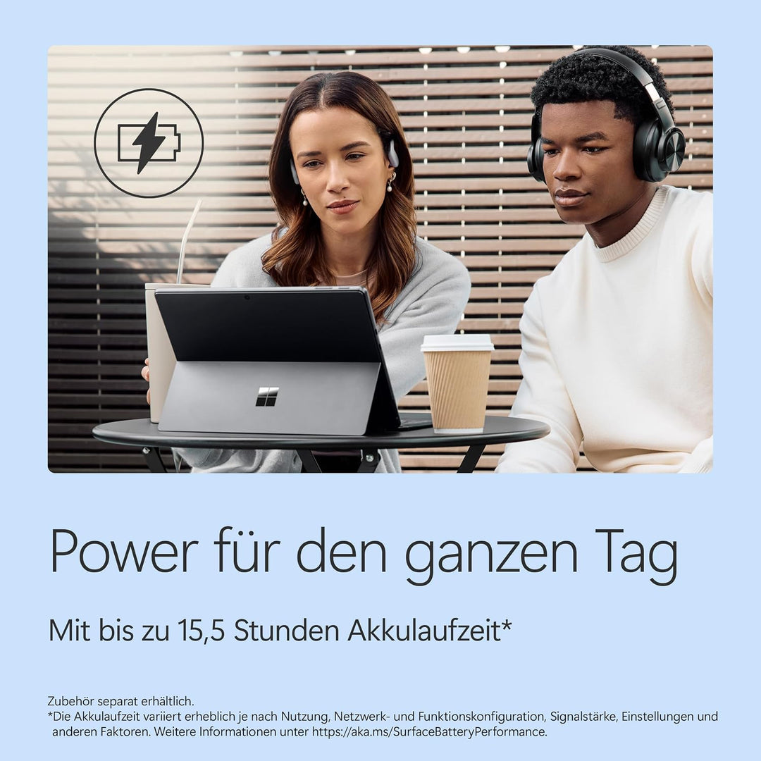 Microsoft Surface Pro | 13" OLED | Snapdragon® X2 Elite (12 Kerne) | 16GB RAM | 512GB SSD | Schwarz