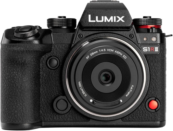 VILTROX 28mm F4.5 Pancake Objektiv für L Mount, AF 28mm f4.5 Autofokus Vollformat Objektiv für LUMIX