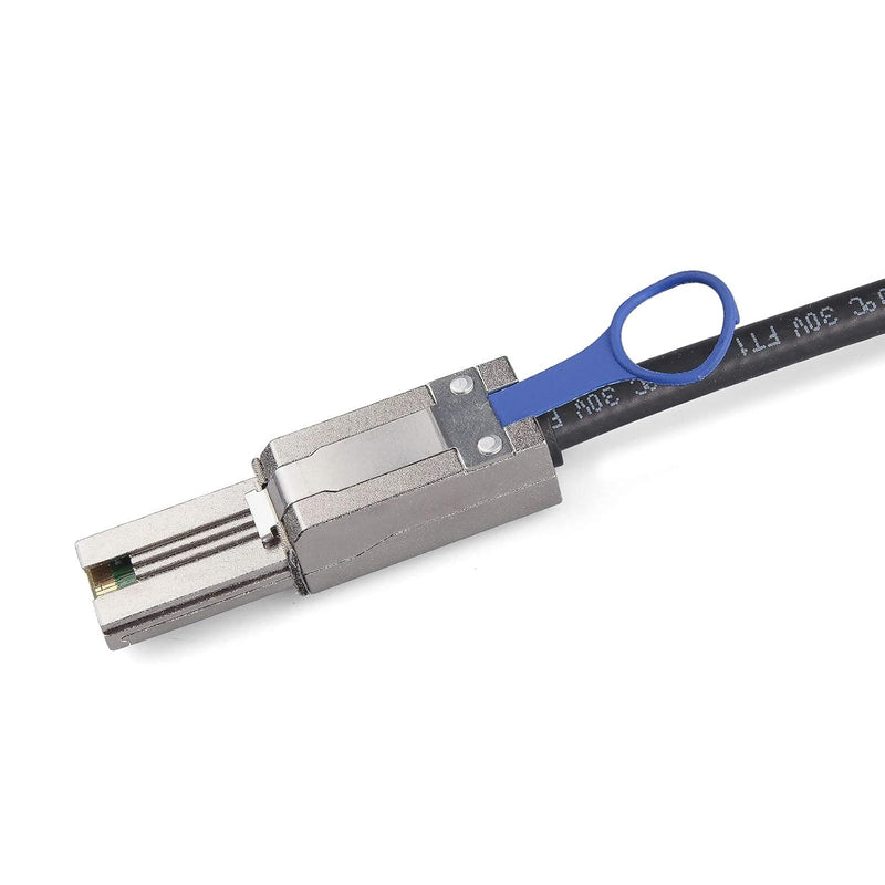 10Gtek® QSFP (SFF-8436) zu MiniSAS HD SFF-8088 DDR Hybrid SAS Kabel, External Mini SAS Kupfer Passiv