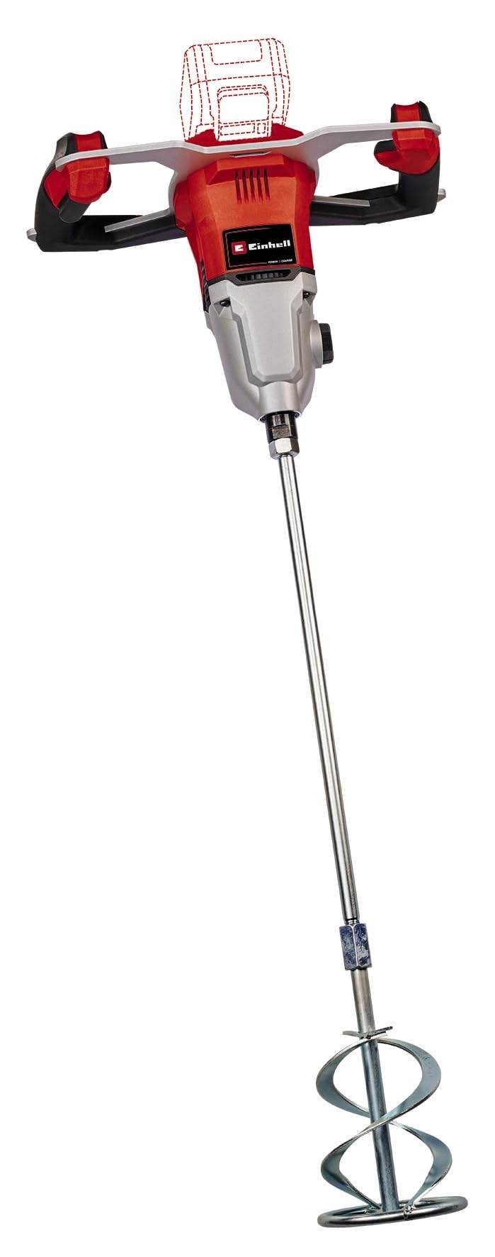Einhell Professional Akku-Farbmörtelrührer TP-MX 18-2 Li BL Solo Power X-Change (2-Gang-Getriebe, Br