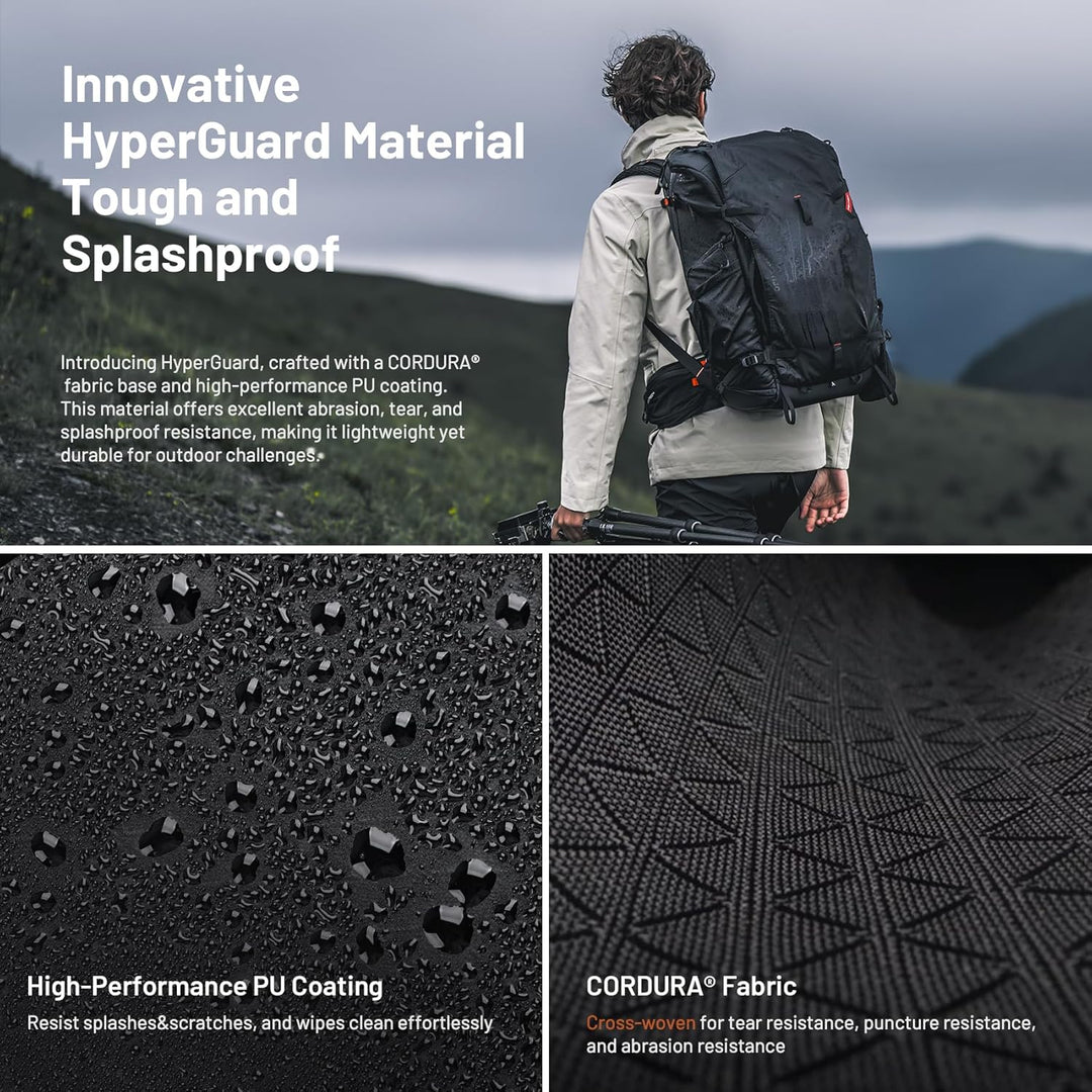 PGYTECH OnePro Focux 25L Rucksack Wasserdicht, Kamerarucksack für DSLR/SLR/Spiegellose Kameras/Objek