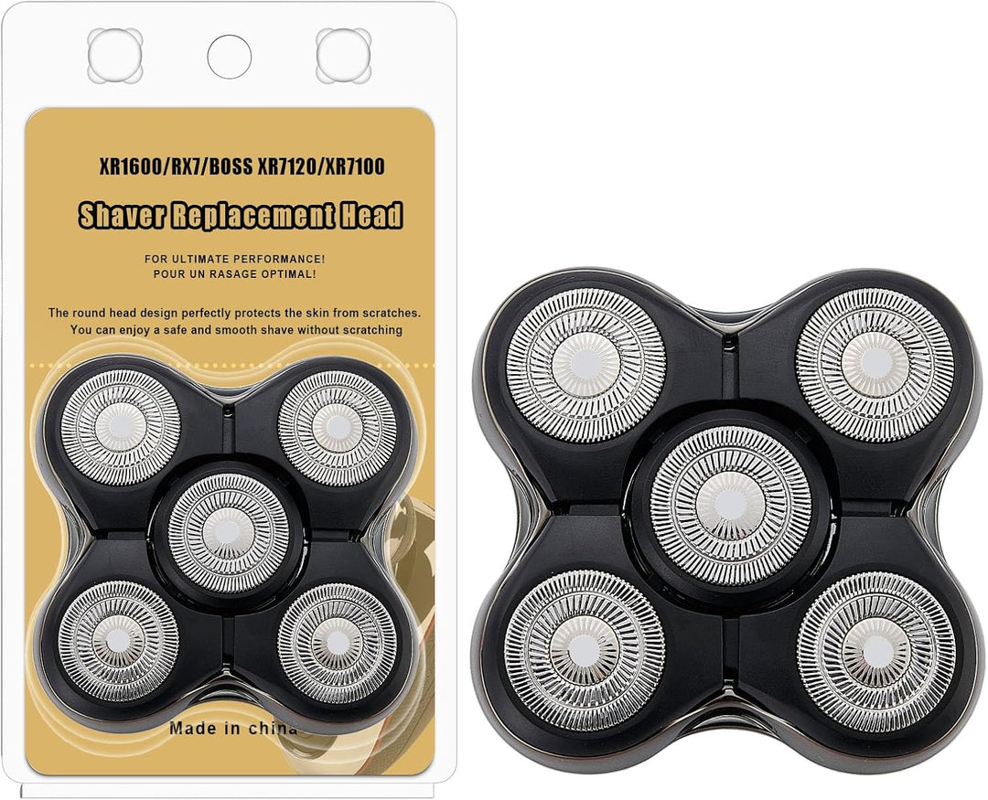 Ersatzköpfe kompatibel mit Remington XR1600,RX7,BOSS XR7120,XR7100 Series Rasierern, 1 Stück 1 Stück