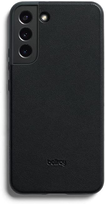Bellroy Lederhülle für S22 Plus – (Samsung Leder-Schutzhülle) - Black Schwarz, Schwarz