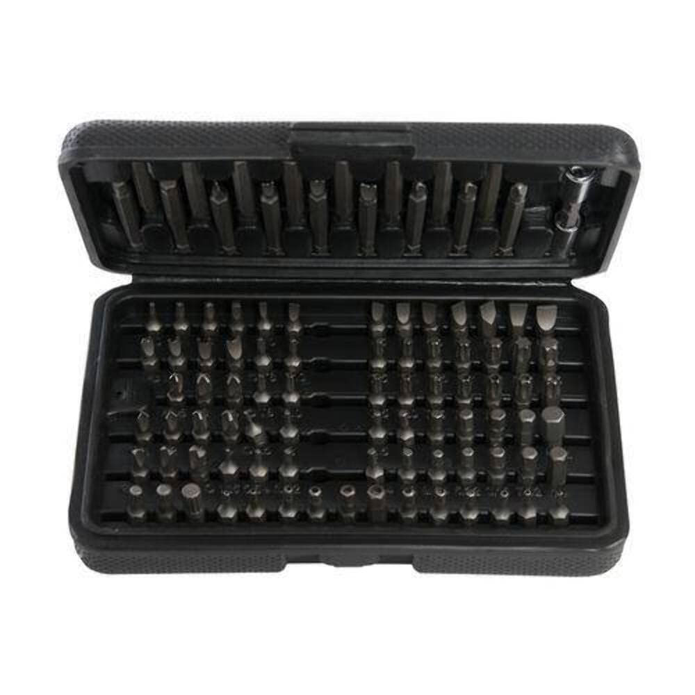 Silverline 633662 Sicherheitsbits, 98-tlg. Satz 1/4-Zoll-Sechskant