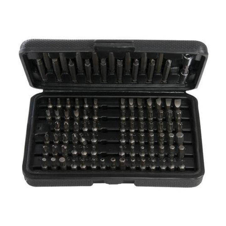 Silverline 633662 Sicherheitsbits, 98-tlg. Satz 1/4-Zoll-Sechskant