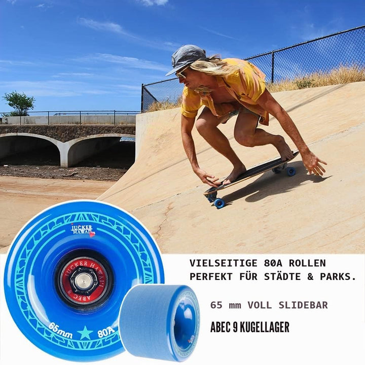 JUCKER HAWAII Longboards - Longboard Cruiser und Freeride Longboards in vielen Ausführungen - Für Ei