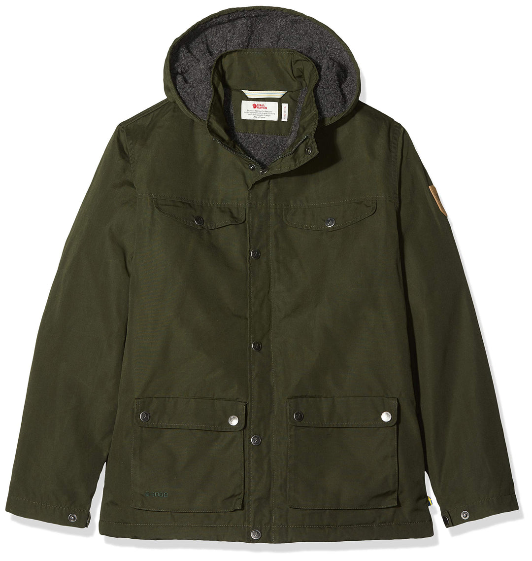 Fjällräven Unisex Baby Kids Greenland Winter Jacket Jacke 146 Grün (Deep Forest 662), 146 Grün