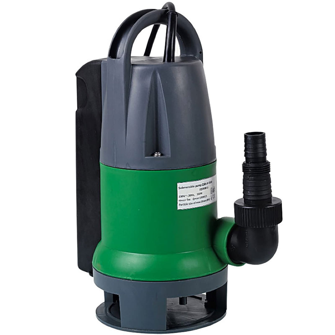 RIBILAND 988 Tauchpumpe mit integriertem Schwimmerschalter, 550 W
