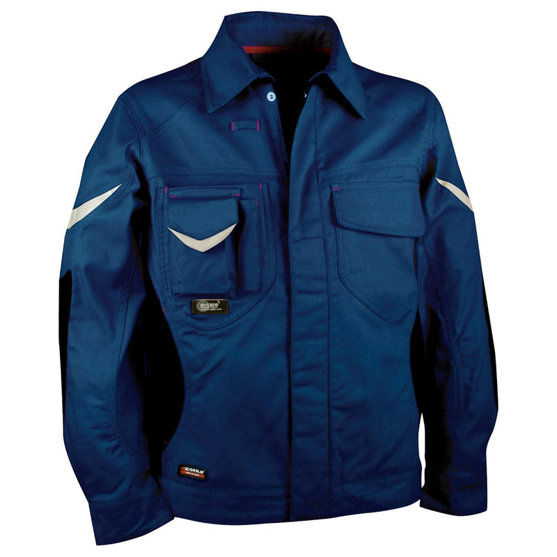 Cofra Bundjacke Workmaster V011-0-02, Arbeitsjacke, Grosse 56, 40-00V01102-56 Blau 56, Blau 56