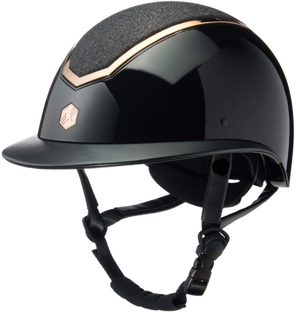 Charles Owen Kylo Wide Peak Schwarz 55-58cm, Schwarz 55-58cm