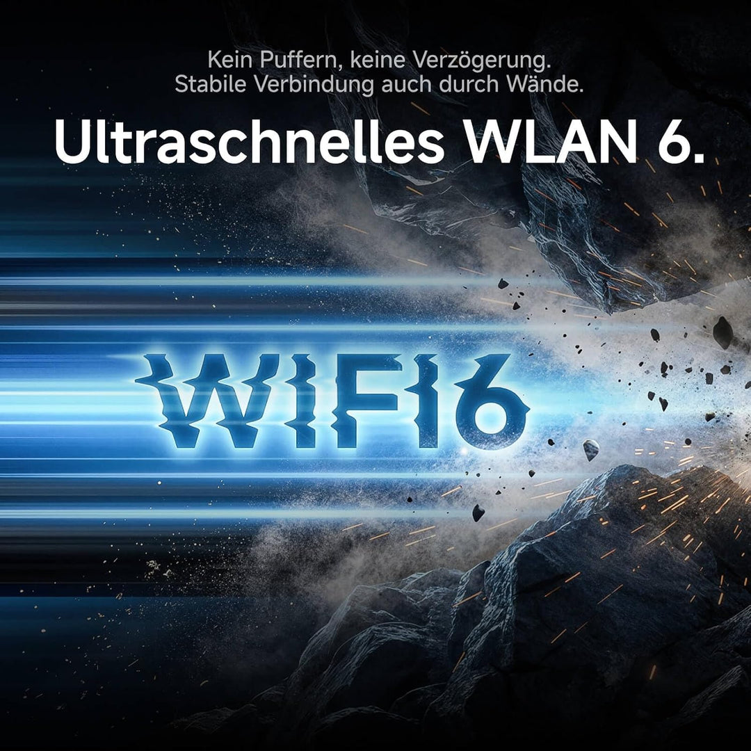 VSTARCAM 2K Überwachungskamera aussen &amp; innen, Magnetische Halterung, Kostenloser Cloud-Speicher, Sp